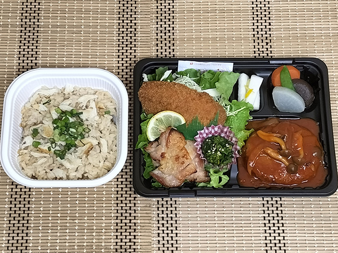 郷のめぐみ弁当 1,500円
